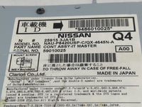 2015-2016 Infiniti Qx60 Radio AM FM Cd Player Receiver Replacement P/N:259153JA1B NAU-P8420USP-C, QX-4645N-A Fits Fits 2015 