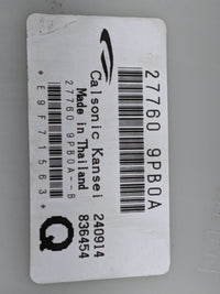 2014-2016 Infiniti Qx60 Radio AM FM Cd Player Receiver Replacement P/N:27760 9PB0A Fits Fits 2013 2014 2015 2016 OEM Used Au