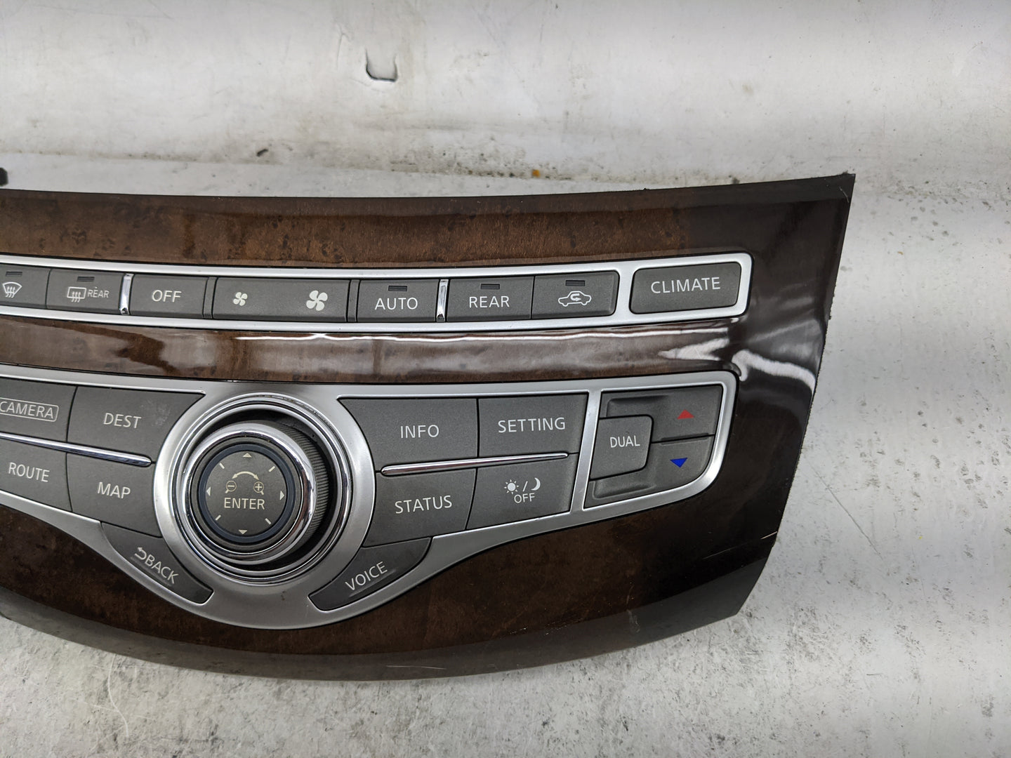 2015 Infiniti Qx60 Climate Control Module Temperature AC/Heater Replacement P/N:283953JA7B Fits OEM Used Auto Parts - Oemuse