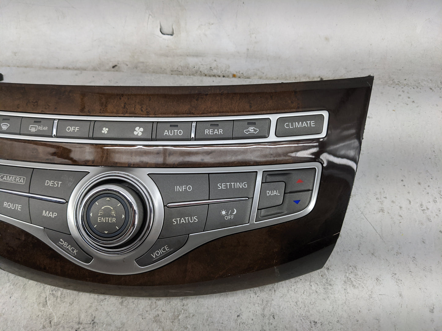 2015 Infiniti Qx60 Climate Control Module Temperature AC/Heater Replacement P/N:283953JA7B Fits OEM Used Auto Parts - Oemuse