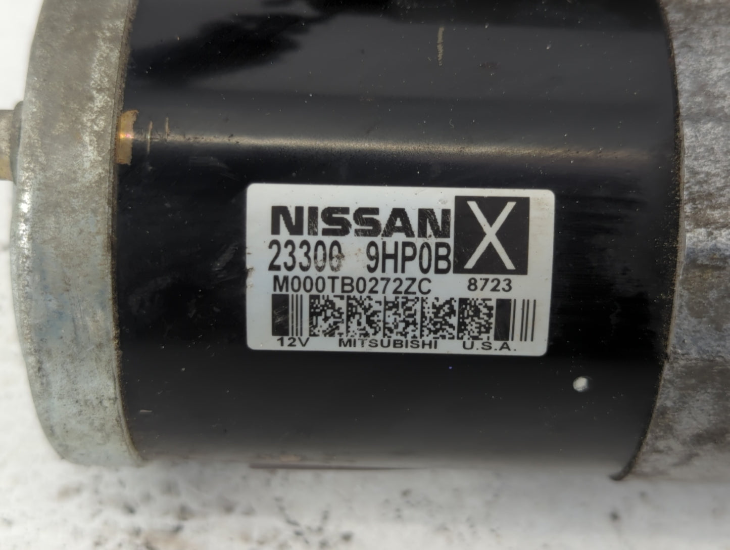 2015-2020 Infiniti Qx60 Car Starter Motor Solenoid OEM P/N:M000TB0272ZC 23300 9HP0B Fits OEM Used Auto Parts - Oemusedautopa