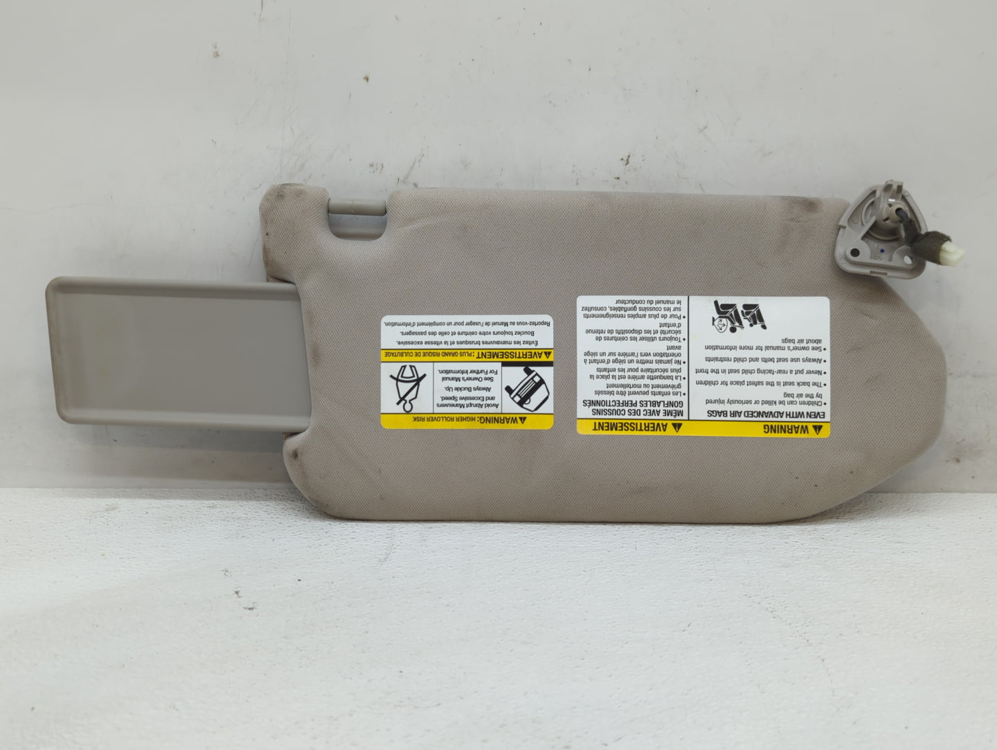 2014-2019 Infiniti Qx60 Sun Visor Shade Replacement Driver Left Mirror Fits Fits 2013 2014 2015 2016 2017 2018 2019 OEM Used