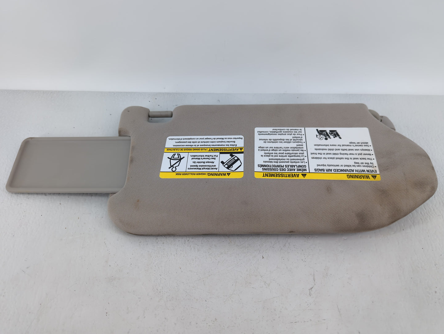 2014-2019 Infiniti Qx60 Sun Visor Shade Replacement Driver Left Mirror Fits Fits 2013 2014 2015 2016 2017 2018 2019 OEM Used