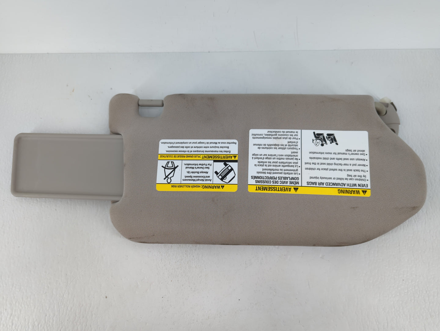 2014-2019 Infiniti Qx60 Sun Visor Shade Replacement Driver Left Mirror Fits Fits 2013 2014 2015 2016 2017 2018 2019 OEM Used