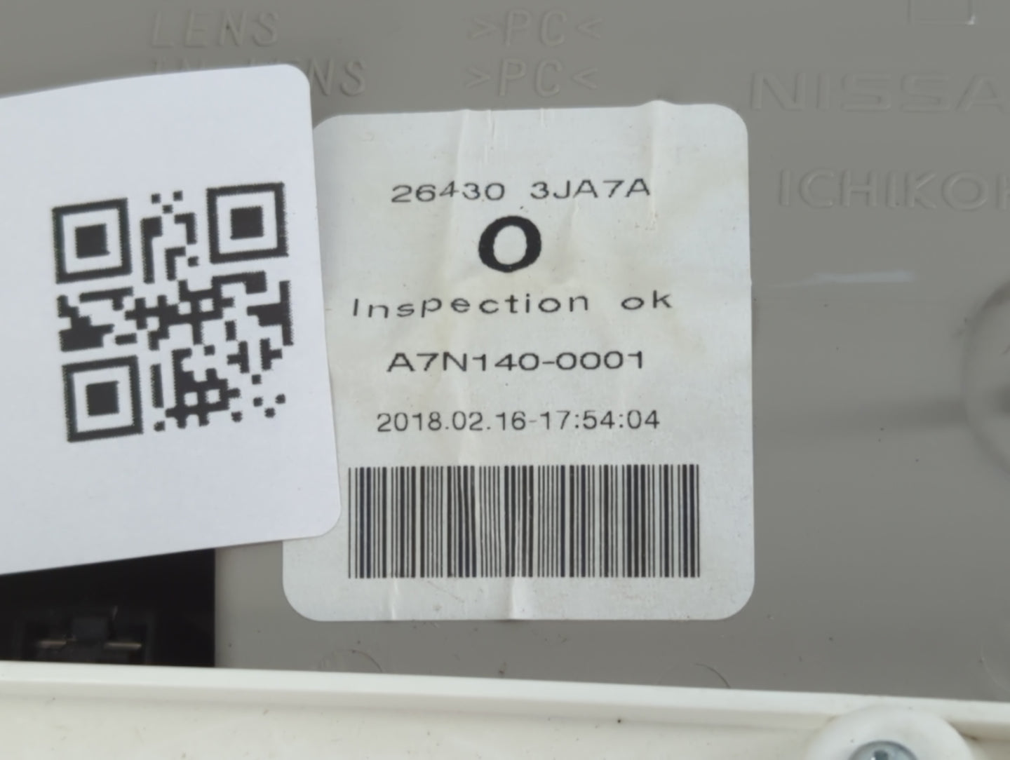 2015 Infiniti Qx60 Overhead Roof Console - Oemusedautoparts1.com
