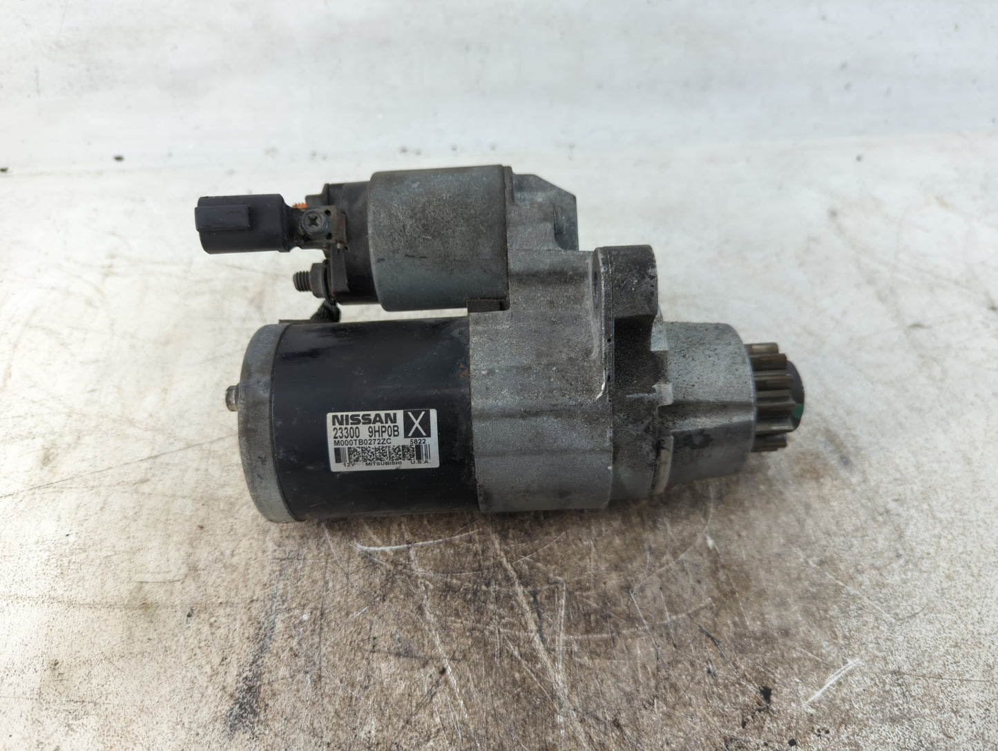 2015-2020 Infiniti Qx60 Car Starter Motor Solenoid OEM P/N:23300 9HP0B Fits Fits 2015 2016 2017 2018 2019 2020 2021 2022 OEM