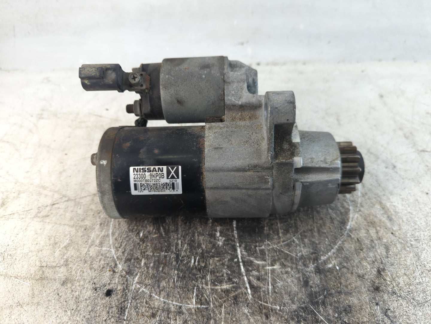 2015-2020 Infiniti Qx60 Car Starter Motor Solenoid OEM P/N:M000TB0272ZC 23300 9HP0B Fits OEM Used Auto Parts - Oemusedautopa