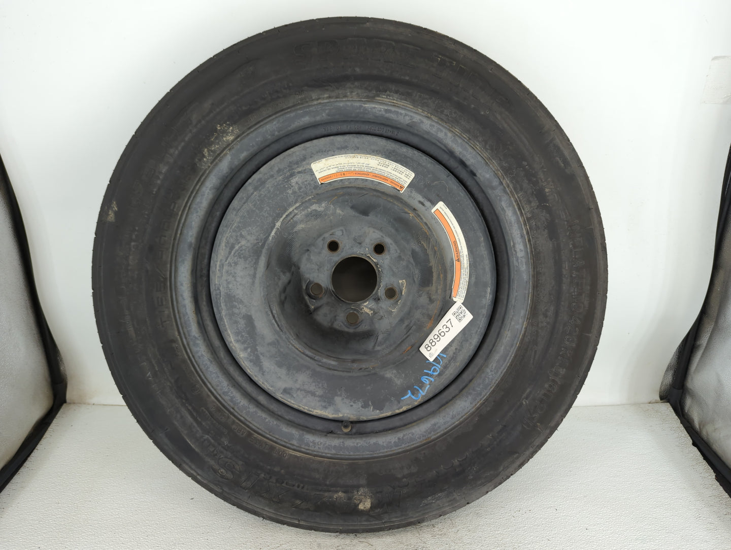 2014-2015 Infiniti Qx60 Spare Donut Tire Wheel Rim Oem - Oemusedautoparts1.com
