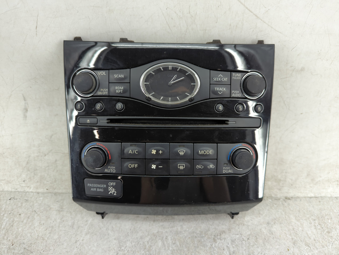 2014-2017 Infiniti Qx70 Climate Control Module Temperature AC/Heater Replacement P/N:25391 1BU6A 68262 1CX0E Fits OEM Used A