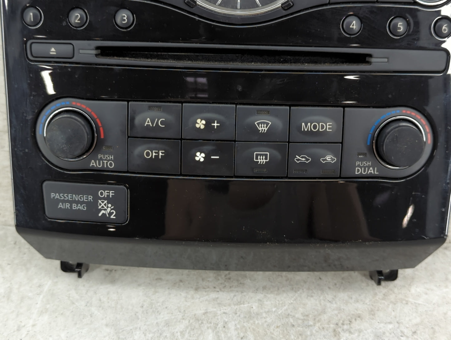 2014-2017 Infiniti Qx70 Climate Control Module Temperature AC/Heater Replacement P/N:25391 1BU6A 68262 1CX0E Fits OEM Used A