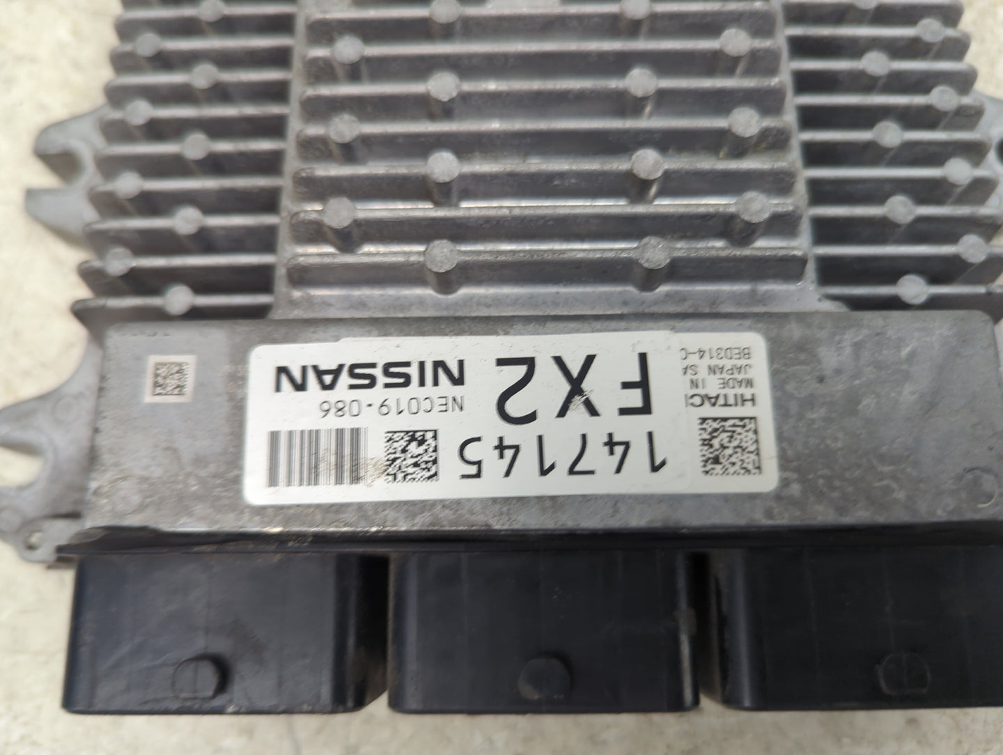 2015 Infiniti Qx80 PCM Engine Control Computer ECU ECM PCU OEM P/N:NEC019-086 Fits OEM Used Auto Parts - Oemusedautoparts1.c