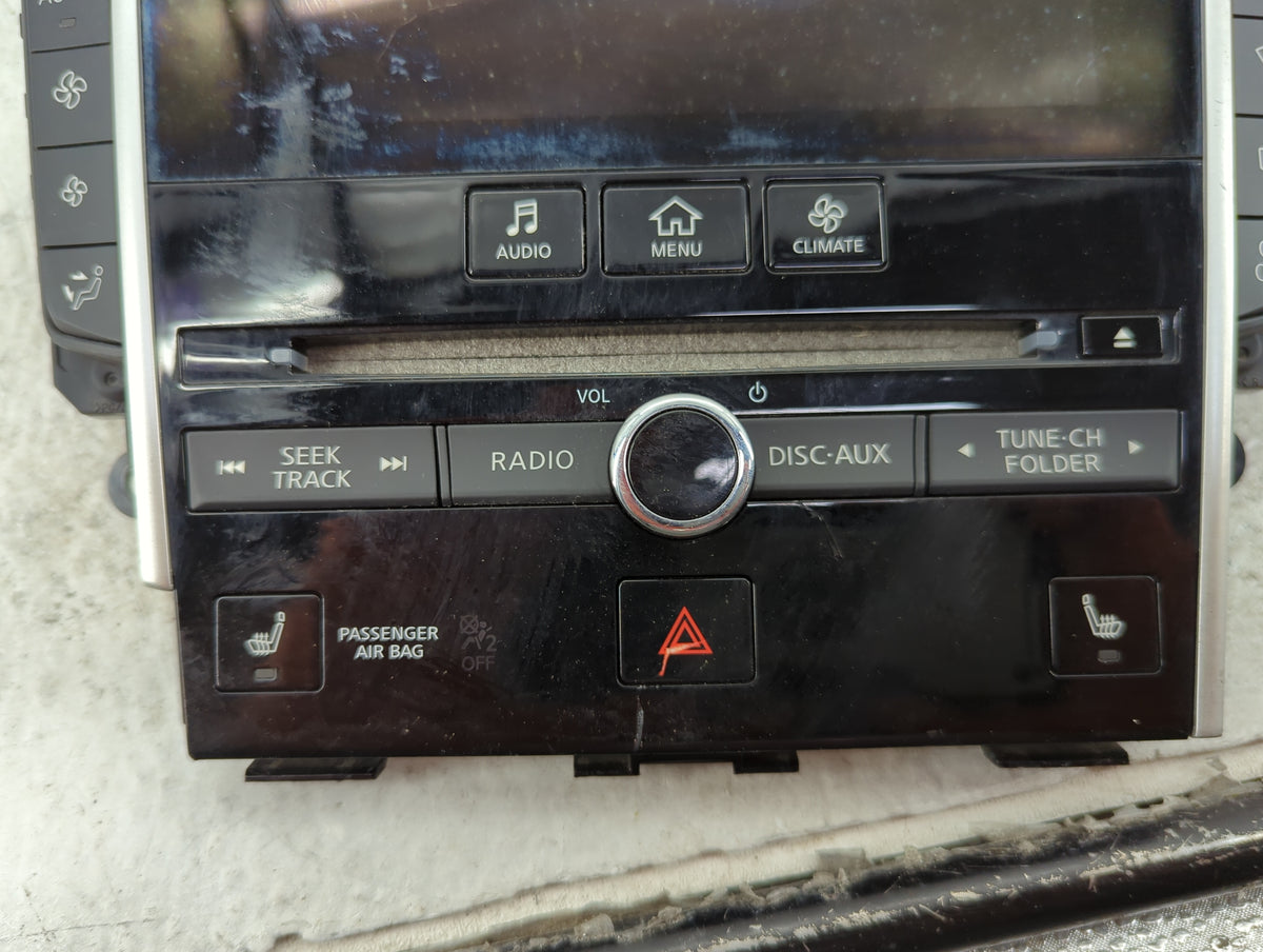 2014-2017 Infiniti Qx80 Radio Control Panel 1514653 - Oemusedautoparts1.com