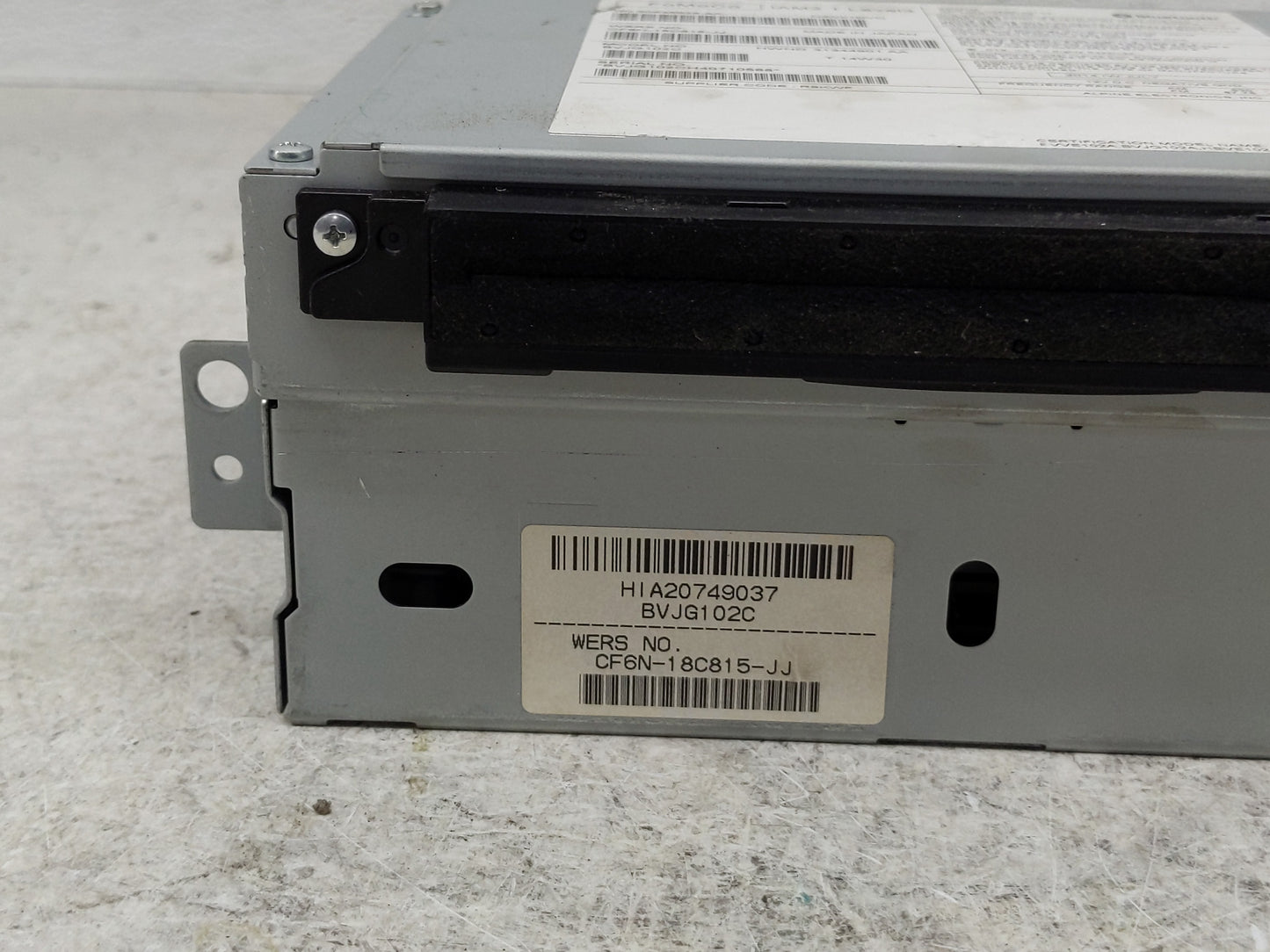 2014-2015 Jaguar Xf Radio AM FM Cd Player Receiver Replacement P/N:50645928 AA Fits Fits 2014 2015 2016 OEM Used Auto Parts 