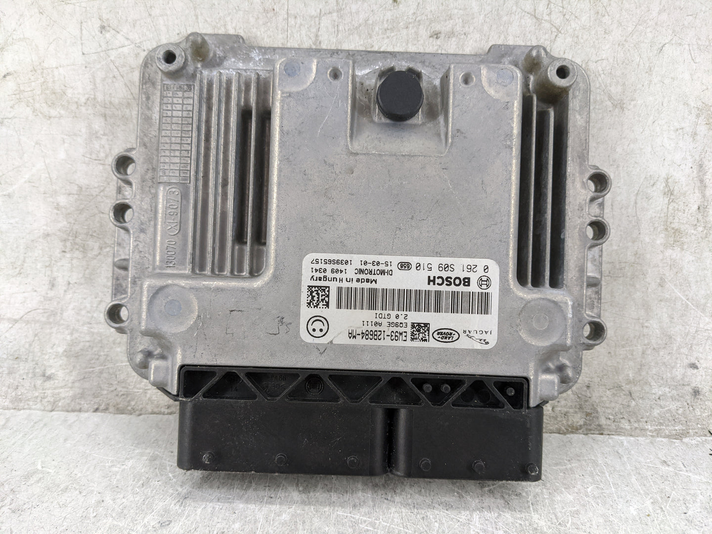 2010-2015 Jaguar Xf PCM Engine Control Computer ECU ECM PCU OEM P/N:EW93-12B684-MA 0261S09510 Fits OEM Used Auto Parts - Oem