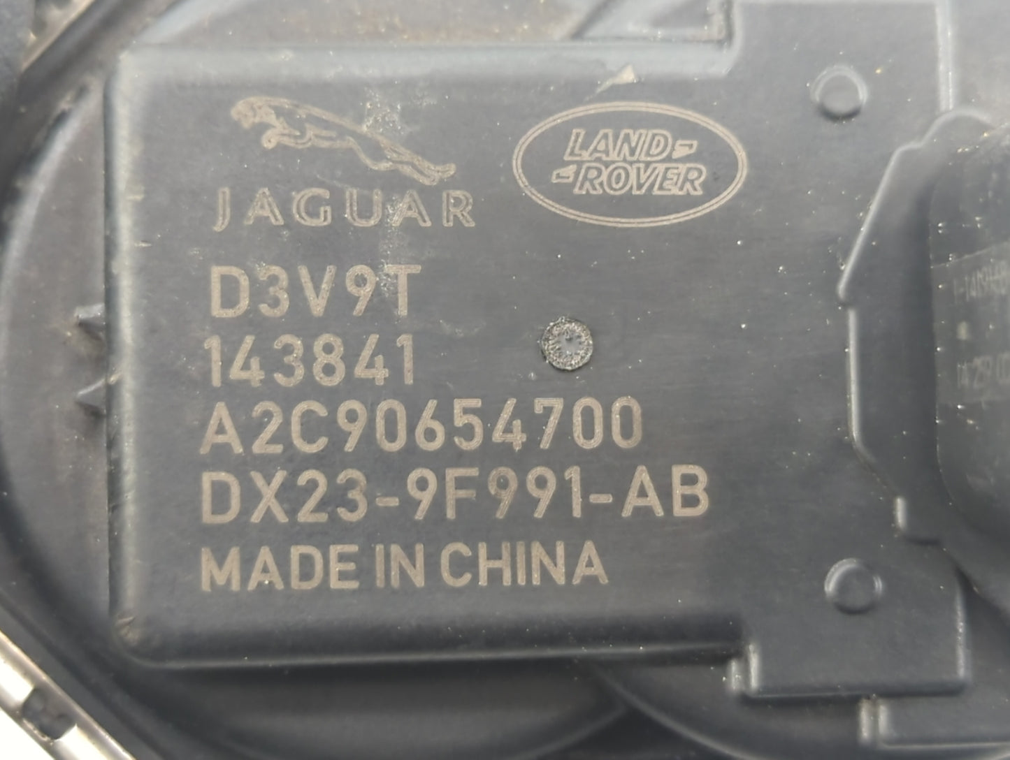 2013-2019 Jaguar Xf Throttle Body P/N:DX23-9F991-AB Fits Fits 2013 2014 2015 2016 2017 2018 2019 2020 OEM Used Auto Parts - 