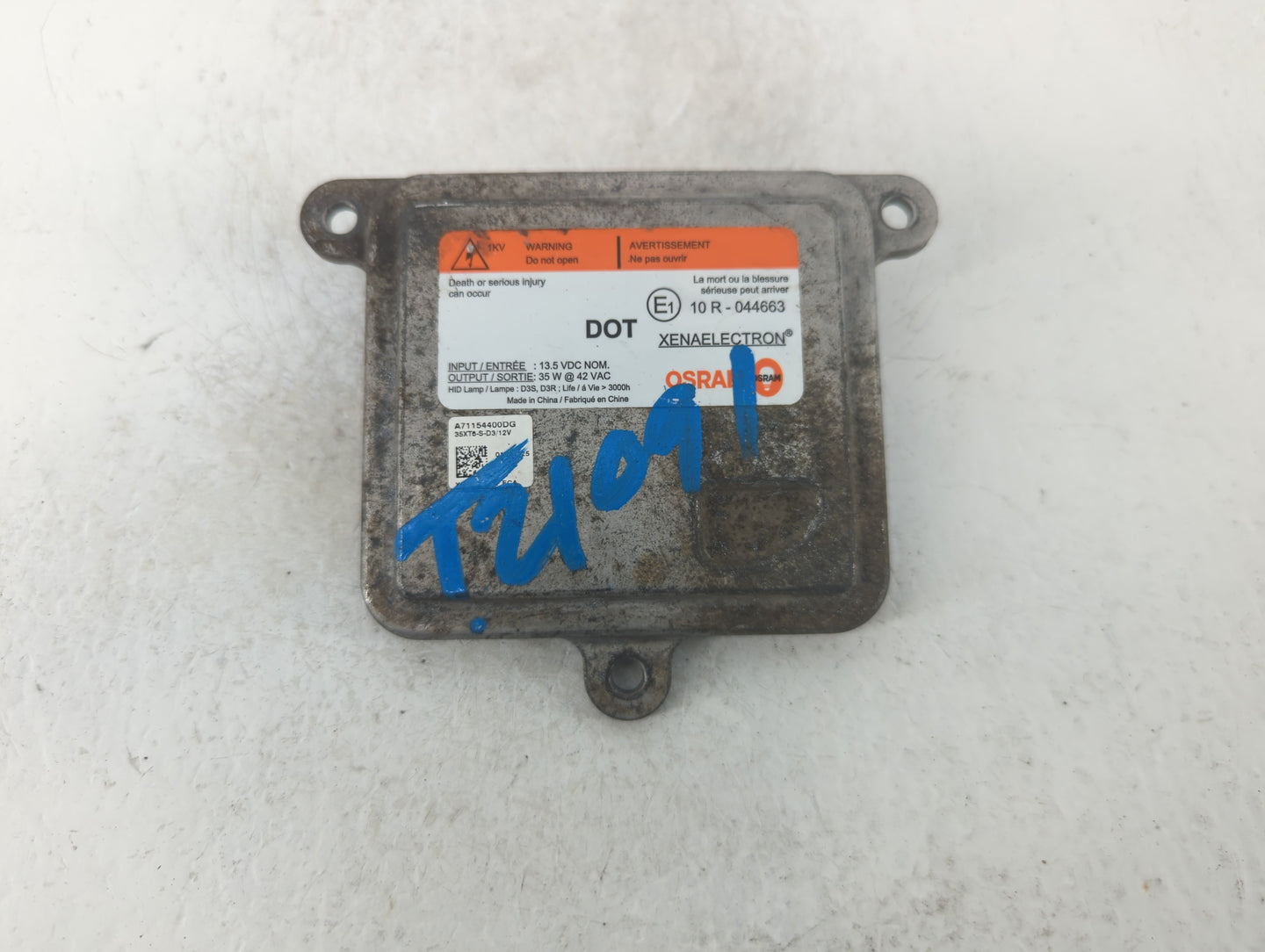 2013-2015 Jaguar Xf Headlight Ballast Head Light - Oemusedautoparts1.com