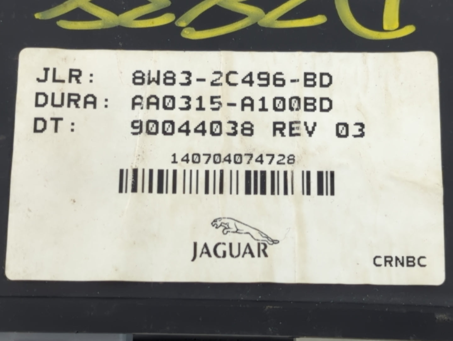 2013-2015 Jaguar Xf Chassis Control Module Ccm Bcm Body Control - Oemusedautoparts1.com