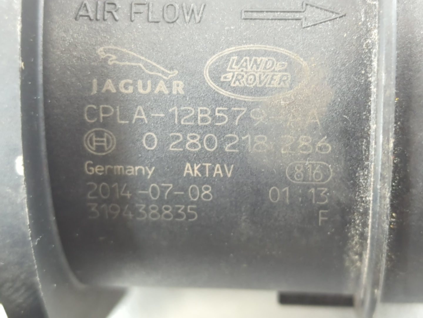 2013-2019 Jaguar Xf Mass Air Flow Meter Maf - Oemusedautoparts1.com