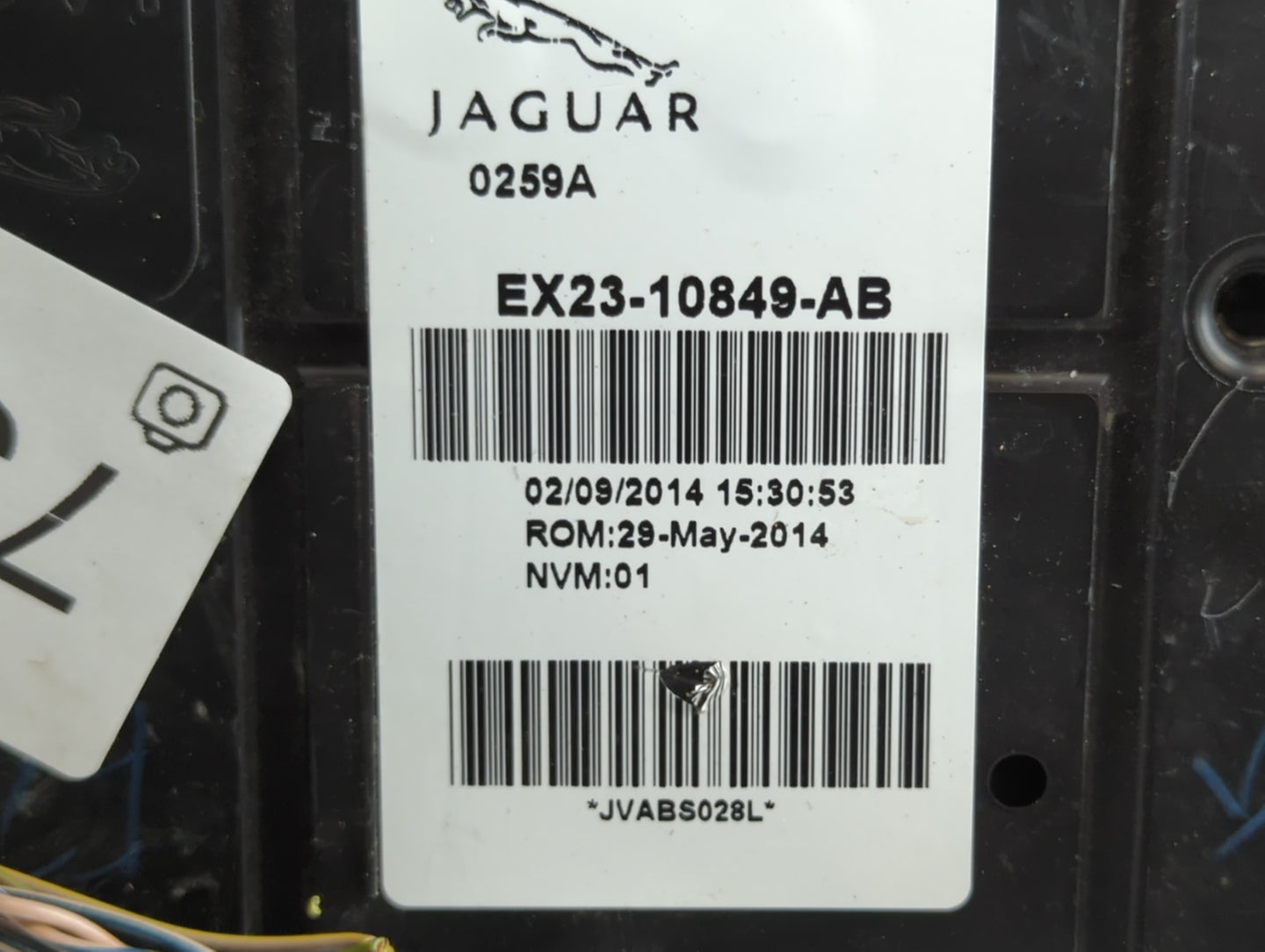 2015 Jaguar Xf Instrument Cluster Speedometer Gauges P/N:EX23-10849-AB Fits OEM Used Auto Parts - Oemusedautoparts1.com