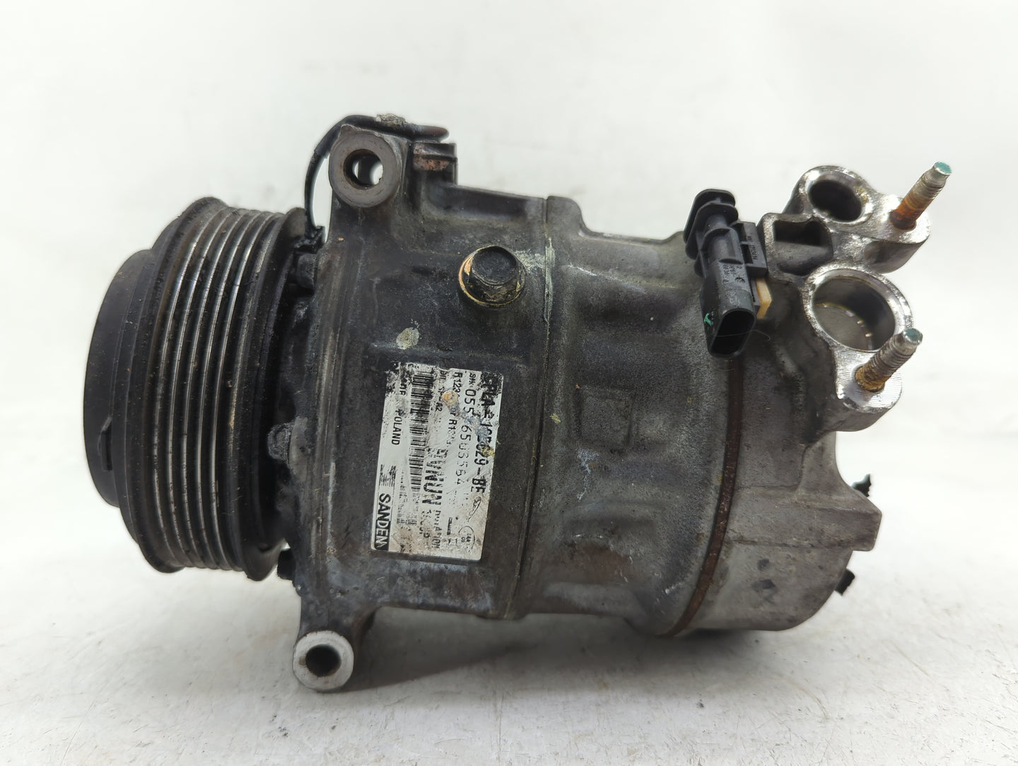 2013-2019 Jaguar Xj Air Conditioning A/c Ac Compressor Oem - Oemusedautoparts1.com