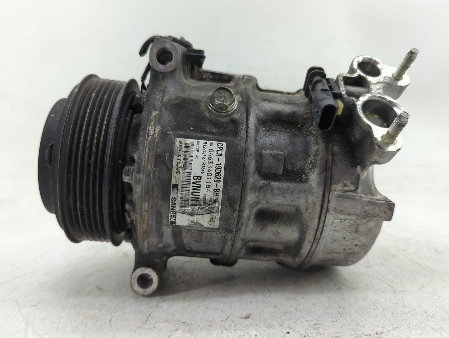 2013-2019 Jaguar Xj Air Conditioning A/c Ac Compressor Oem - Oemusedautoparts1.com
