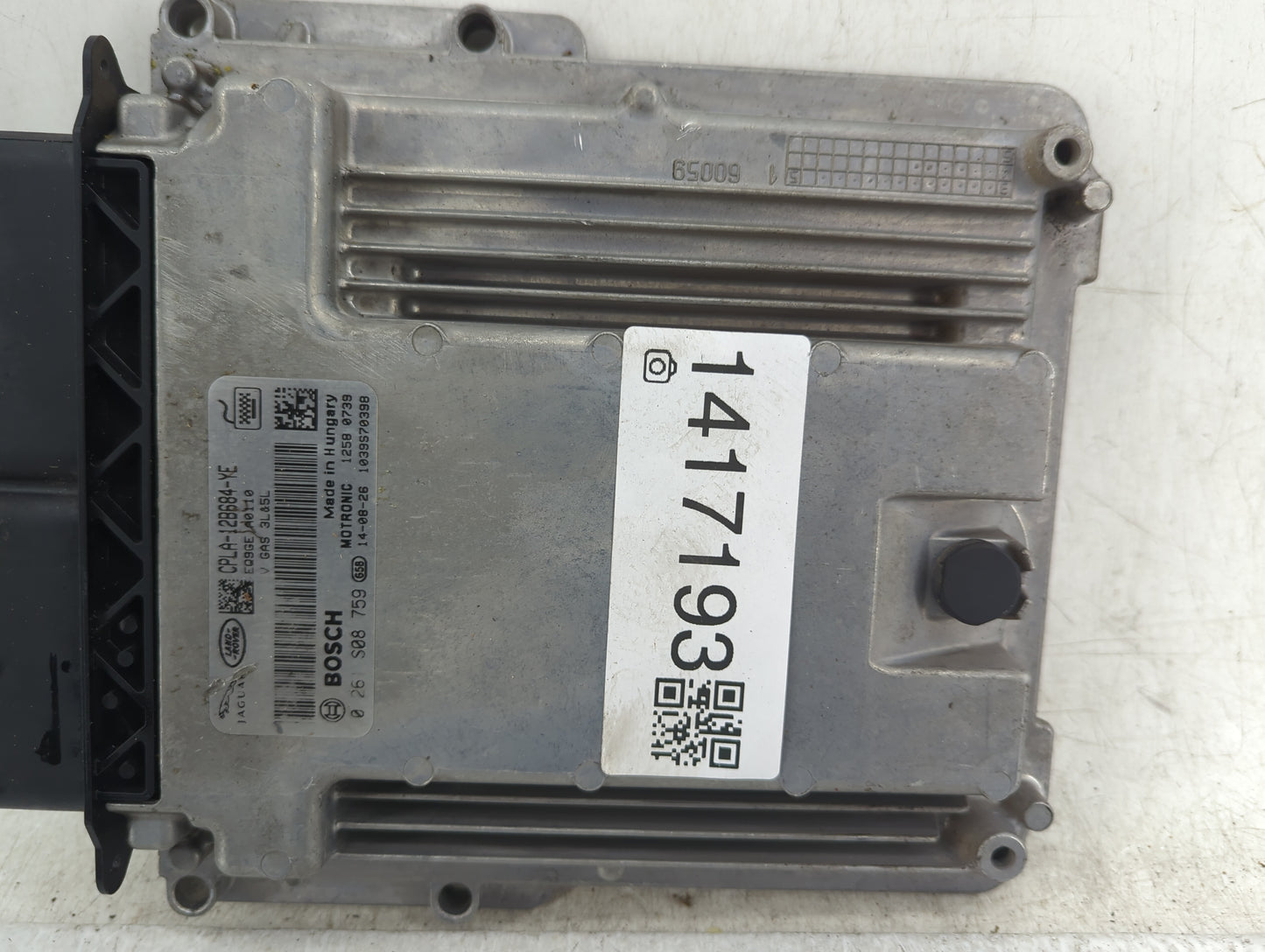 2015 Jaguar Xj PCM Engine Control Computer ECU ECM PCU OEM P/N:0 261 S08 759 CPLA-12B684-YE Fits OEM Used Auto Parts - Oemus
