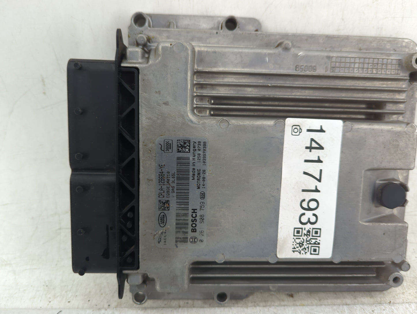 2015 Jaguar Xj PCM Engine Control Computer ECU ECM PCU OEM P/N:0 261 S08 759 CPLA-12B684-YE Fits OEM Used Auto Parts - Oemus