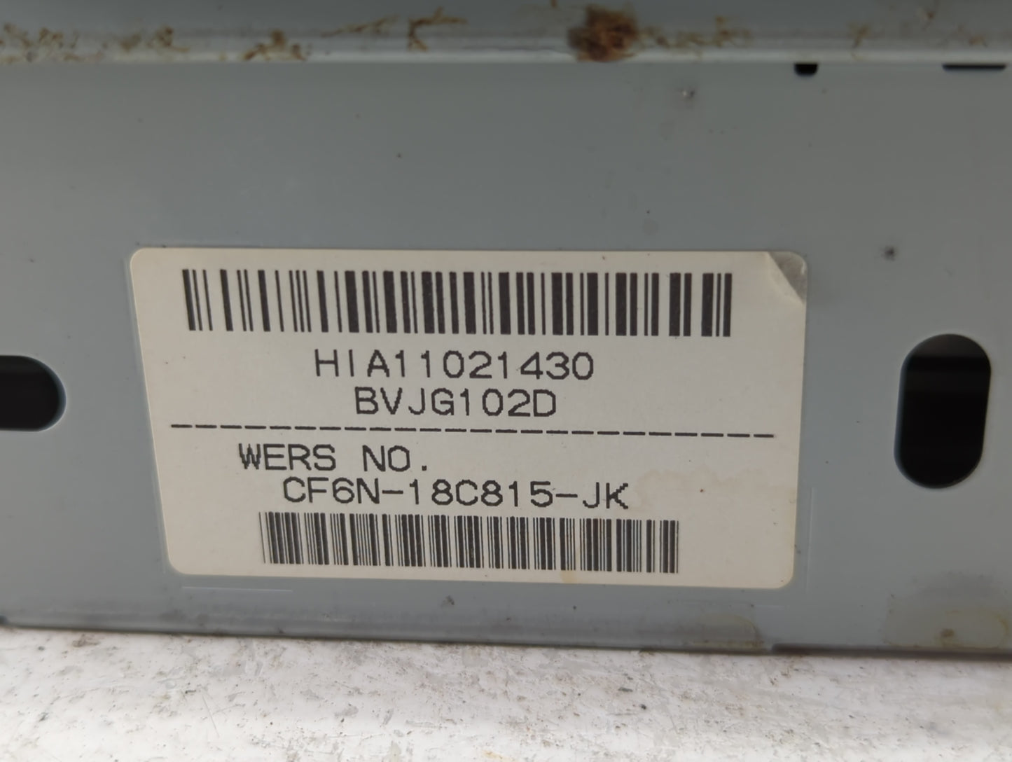 2011-2015 Jaguar Xj Radio AM FM Cd Player Receiver Replacement P/N:CF6N-18C815-JK HIA11021430 Fits Fits 2011 2012 2013 2014 