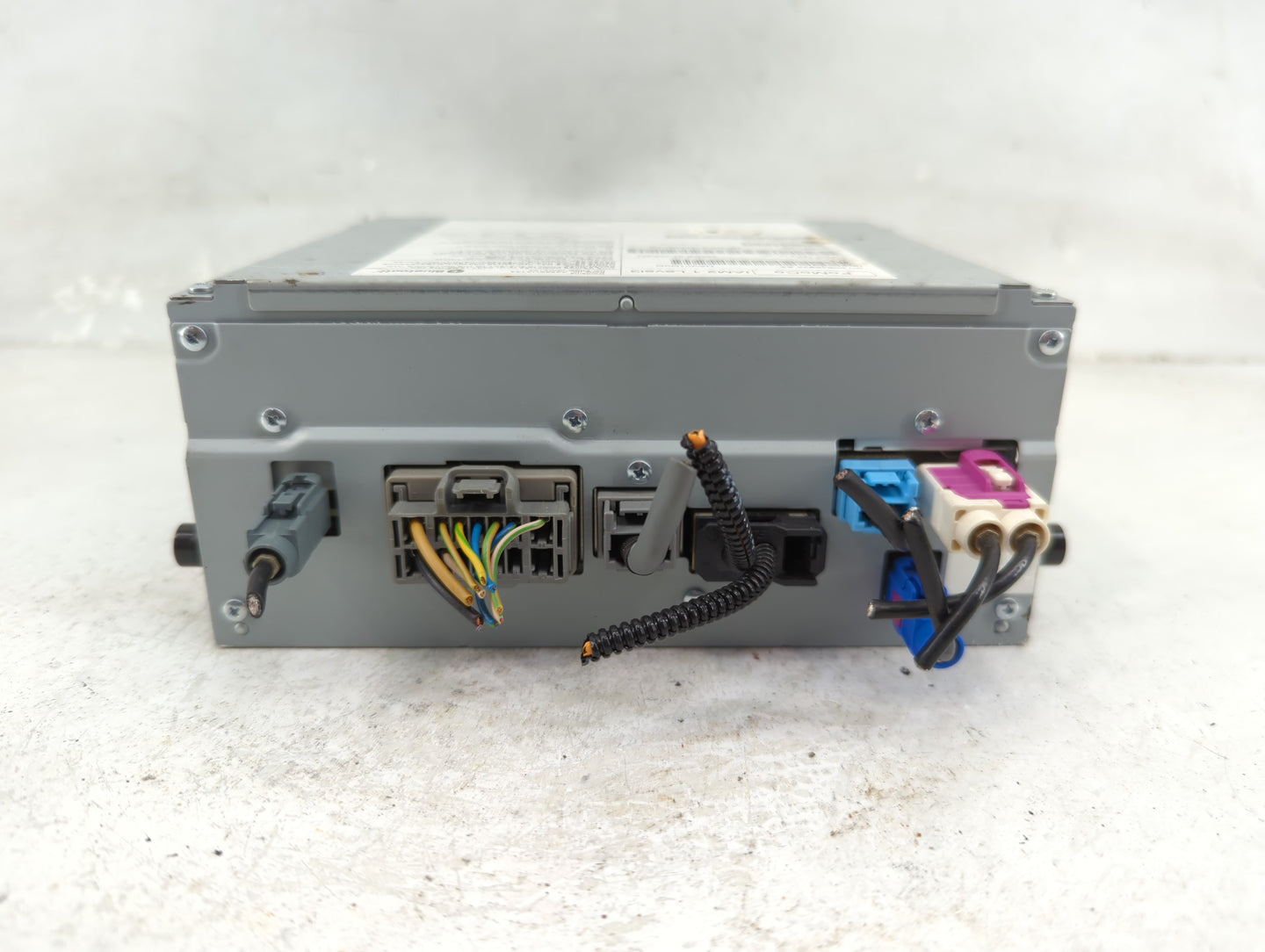 2011-2015 Jaguar Xj Radio AM FM Cd Player Receiver Replacement P/N:CF6N-18C815-JK HIA11021430 Fits Fits 2011 2012 2013 2014 