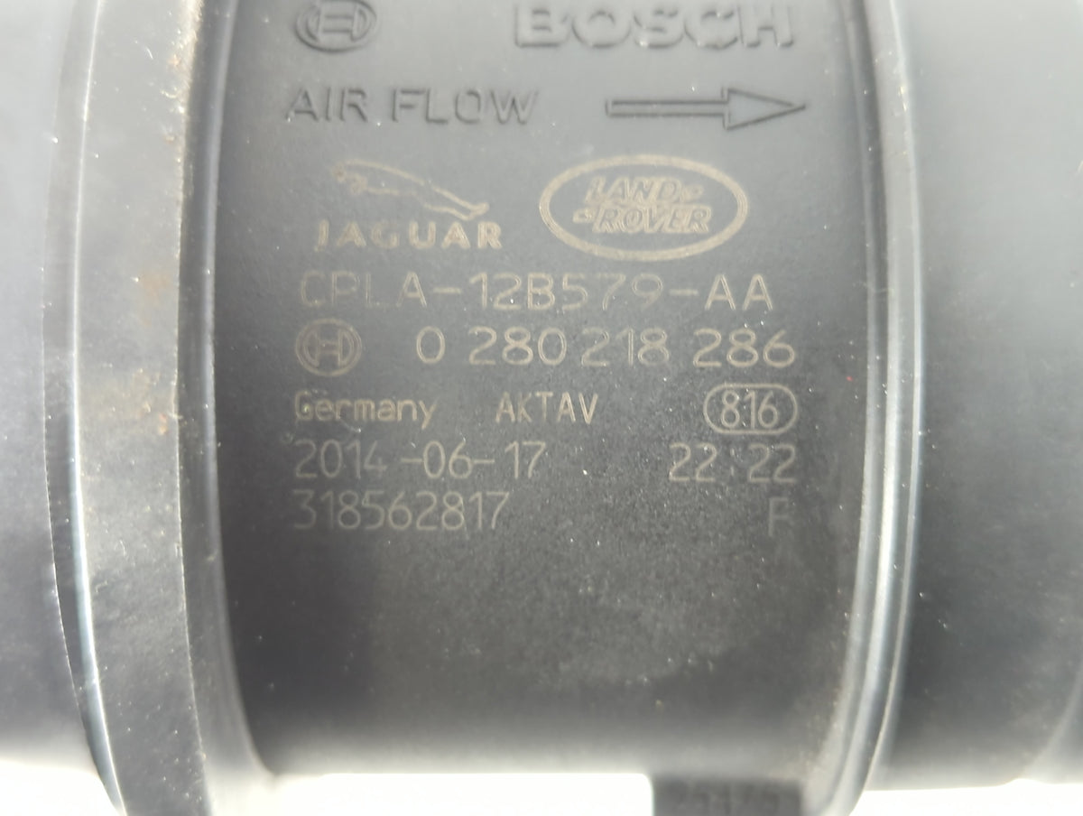 2013-2019 Jaguar Xj Mass Air Flow Meter Maf Sensor 734941 - Oemusedautoparts1.com