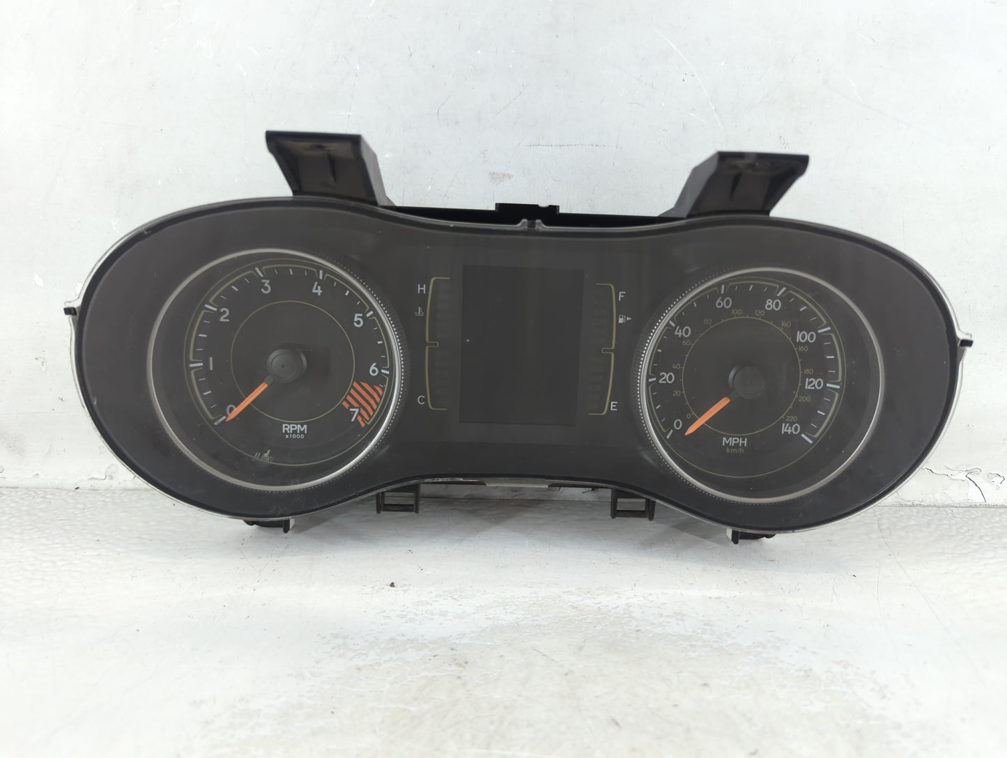 2015 Jeep Cherokee Instrument Cluster Speedometer Gauges P/N:P68241293AD Fits OEM Used Auto Parts - Oemusedautoparts1.com