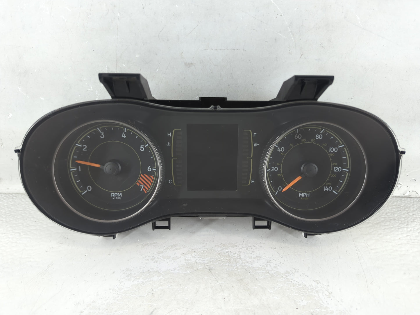 2015 Jeep Cherokee Instrument Cluster Speedometer Gauges P/N:P68241293AC Fits OEM Used Auto Parts - Oemusedautoparts1.com