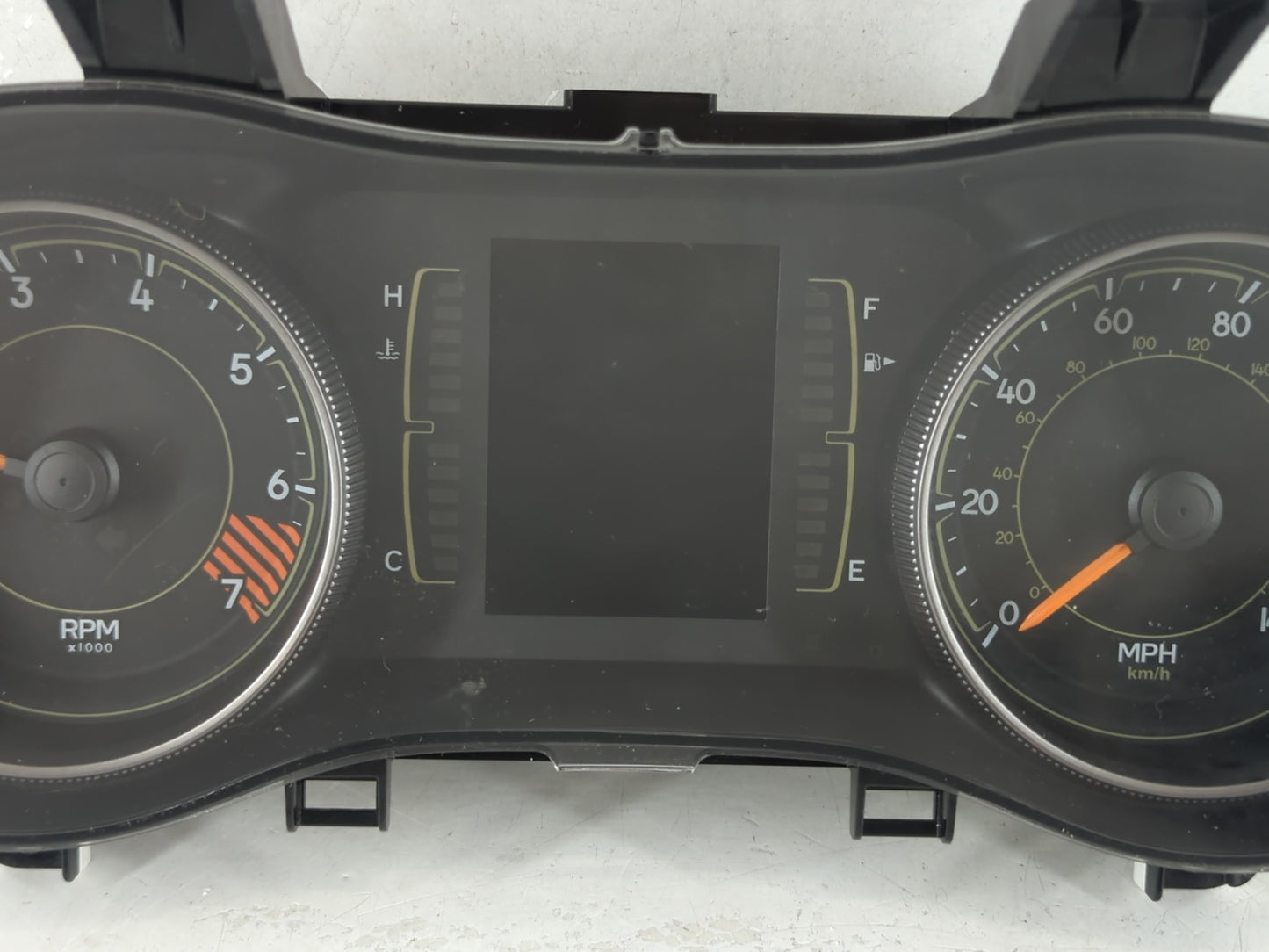2015 Jeep Cherokee Instrument Cluster Speedometer Gauges P/N:P68241293AC Fits OEM Used Auto Parts - Oemusedautoparts1.com