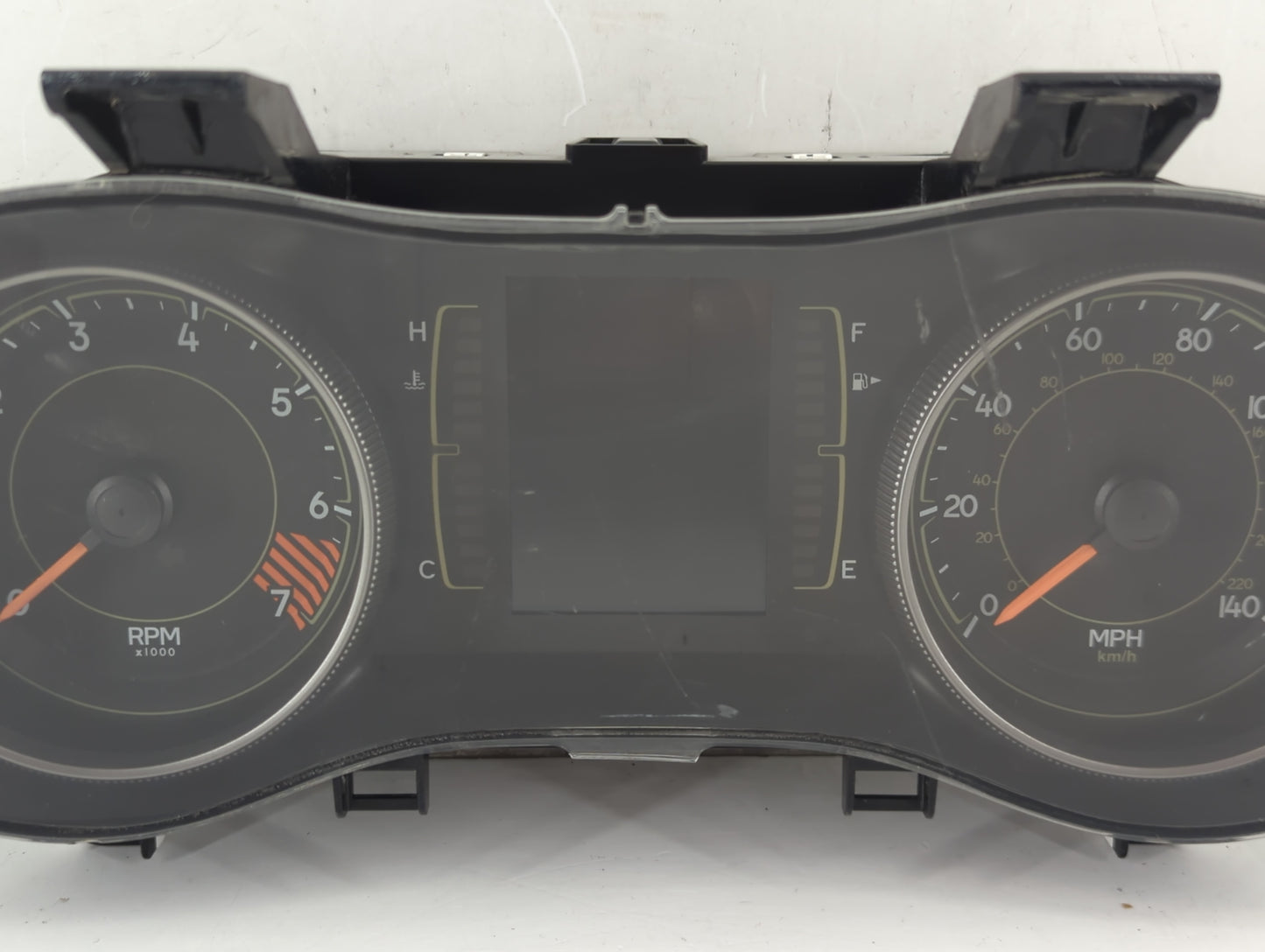 2015 Jeep Cherokee Instrument Cluster Speedometer Gauges P/N:P68241293AC Fits OEM Used Auto Parts - Oemusedautoparts1.com