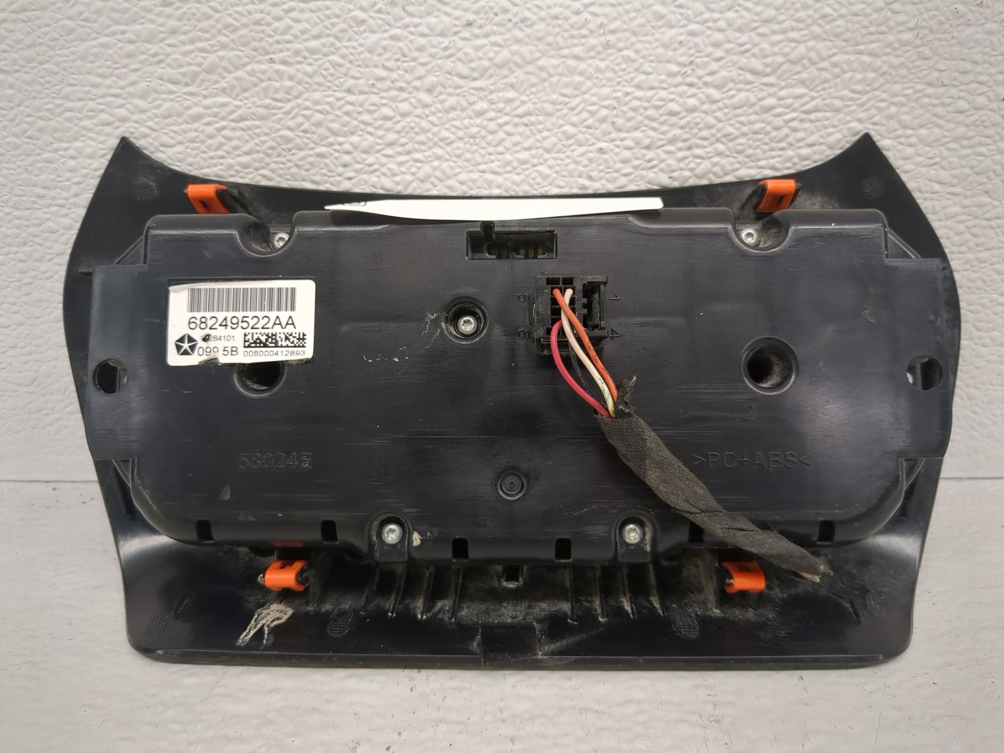 2015-2018 Jeep Cherokee Climate Control Module Temperature AC/Heater Replacement P/N:68249522AA Fits Fits 2015 2016 2017 201