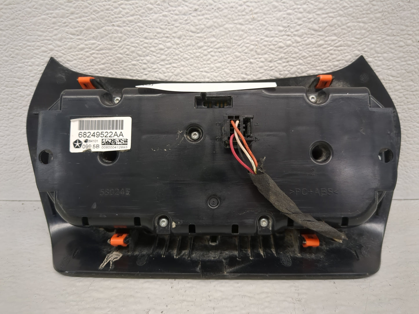 2015-2018 Jeep Cherokee Climate Control Module Temperature AC/Heater Replacement P/N:68249522AA Fits Fits 2015 2016 2017 201