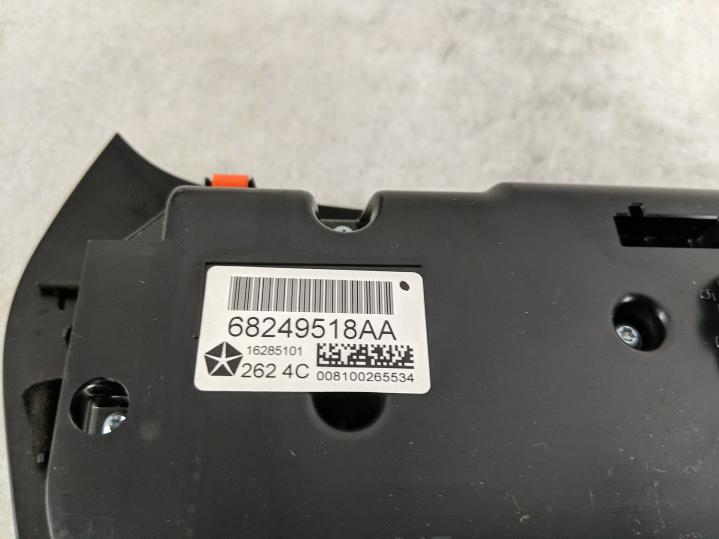 2015-2018 Jeep Cherokee Climate Control Module Temperature AC/Heater Replacement P/N:68249518AA Fits Fits 2015 2016 2017 201