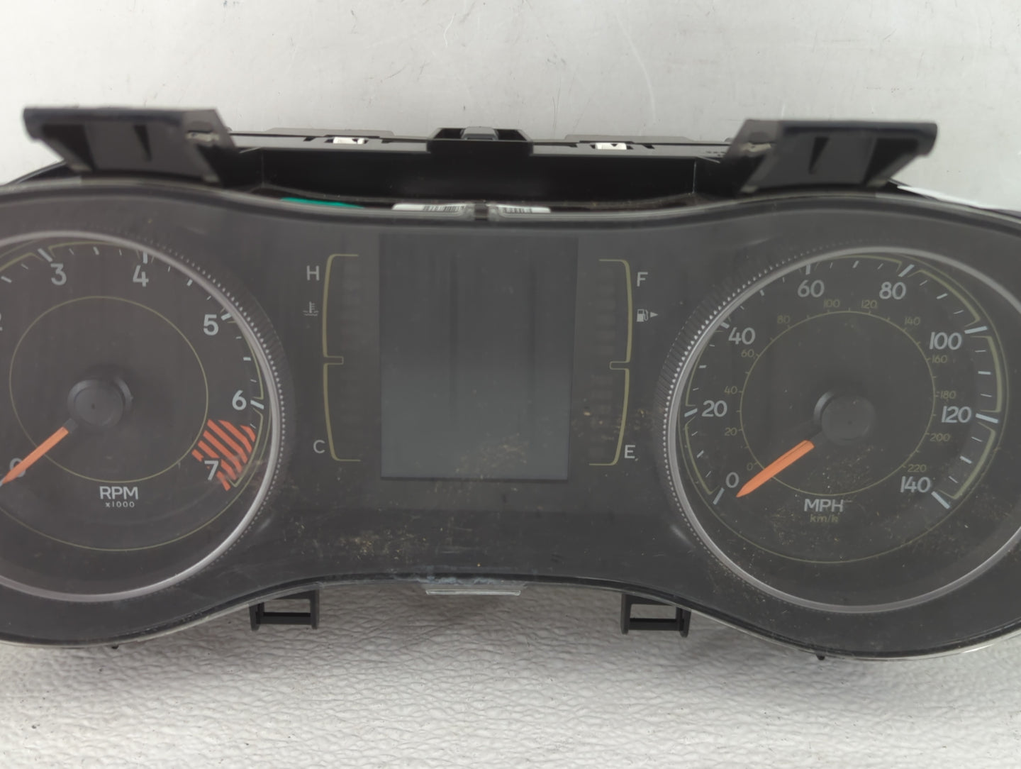 2015 Jeep Cherokee Instrument Cluster Speedometer Gauges P/N:P68241293AC Fits OEM Used Auto Parts - Oemusedautoparts1.com