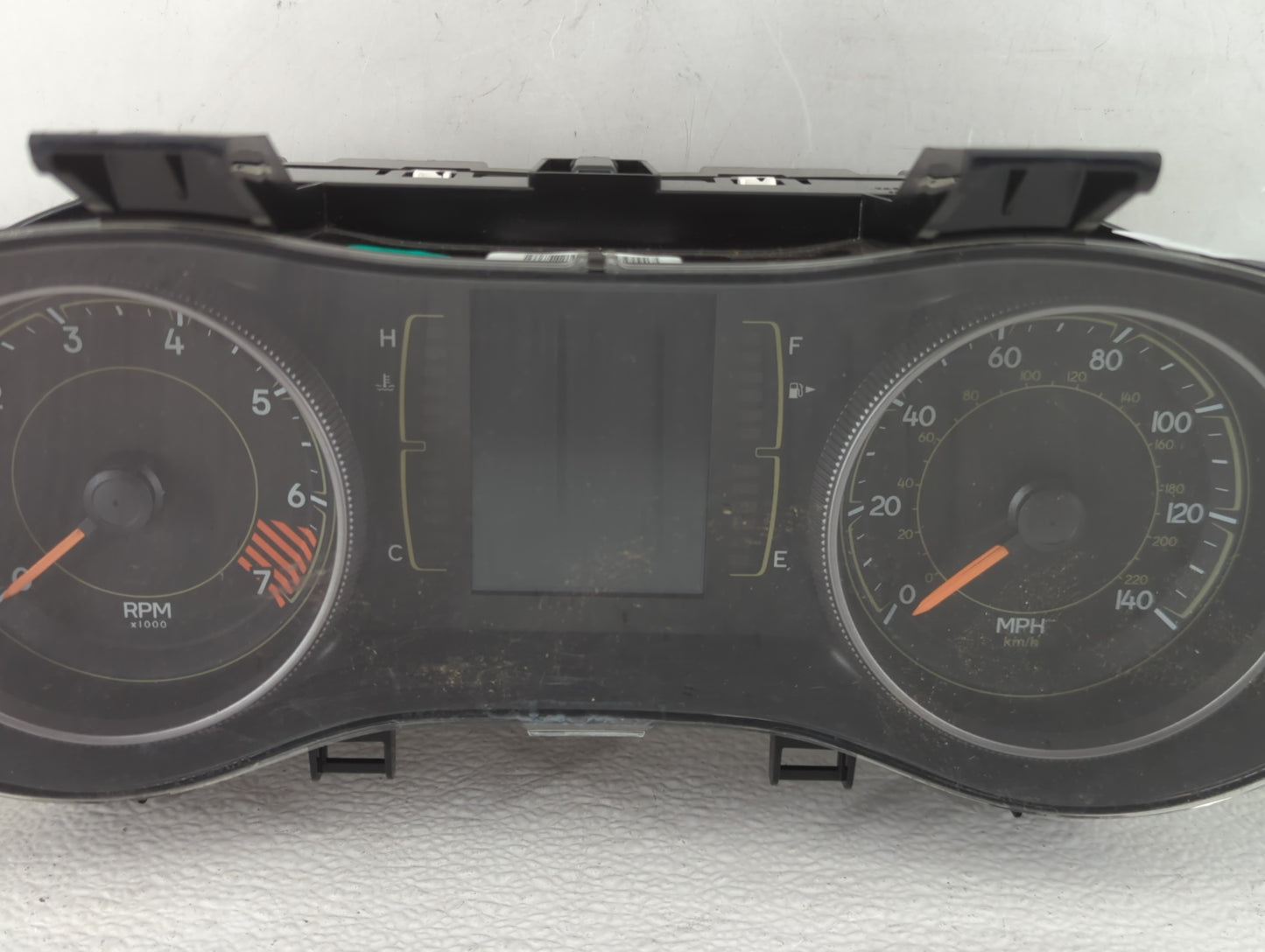 2015 Jeep Cherokee Instrument Cluster Speedometer Gauges P/N:P68241293AC Fits OEM Used Auto Parts - Oemusedautoparts1.com