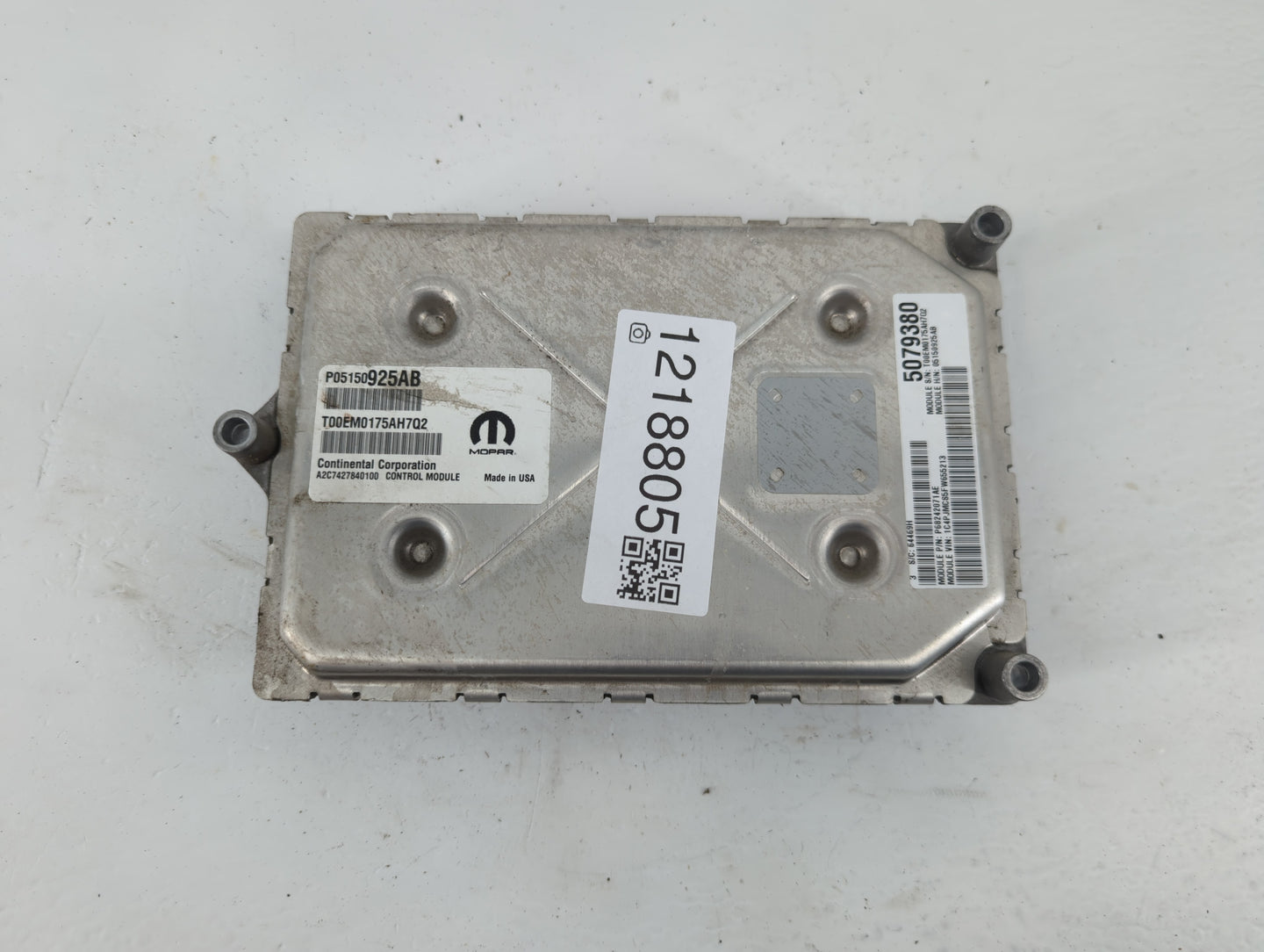 2015 Jeep Cherokee PCM Engine Control Computer ECU ECM PCU OEM P/N:P68242071AE Fits OEM Used Auto Parts - Oemusedautoparts1.