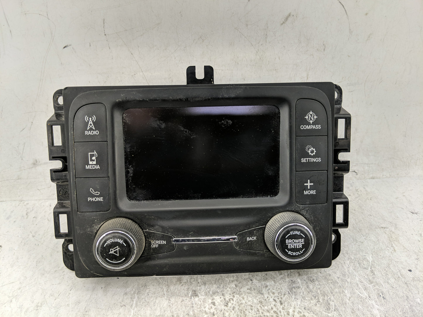 2015 Jeep Cherokee Radio AM FM Cd Player Receiver Replacement P/N:P68237066AD Fits OEM Used Auto Parts - Oemusedautoparts1.c
