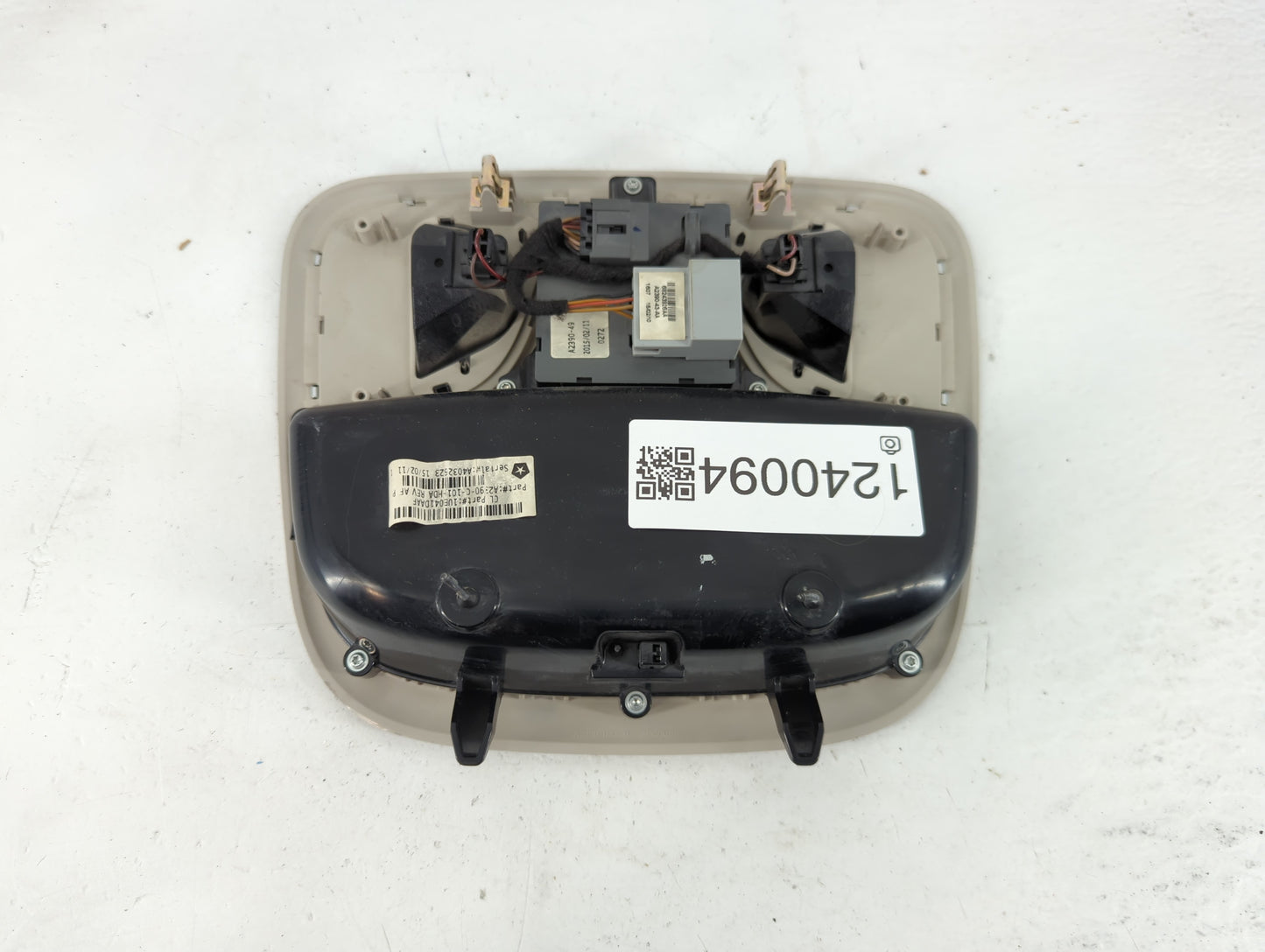 2015 Jeep Cherokee Overhead Roof Console - Oemusedautoparts1.com