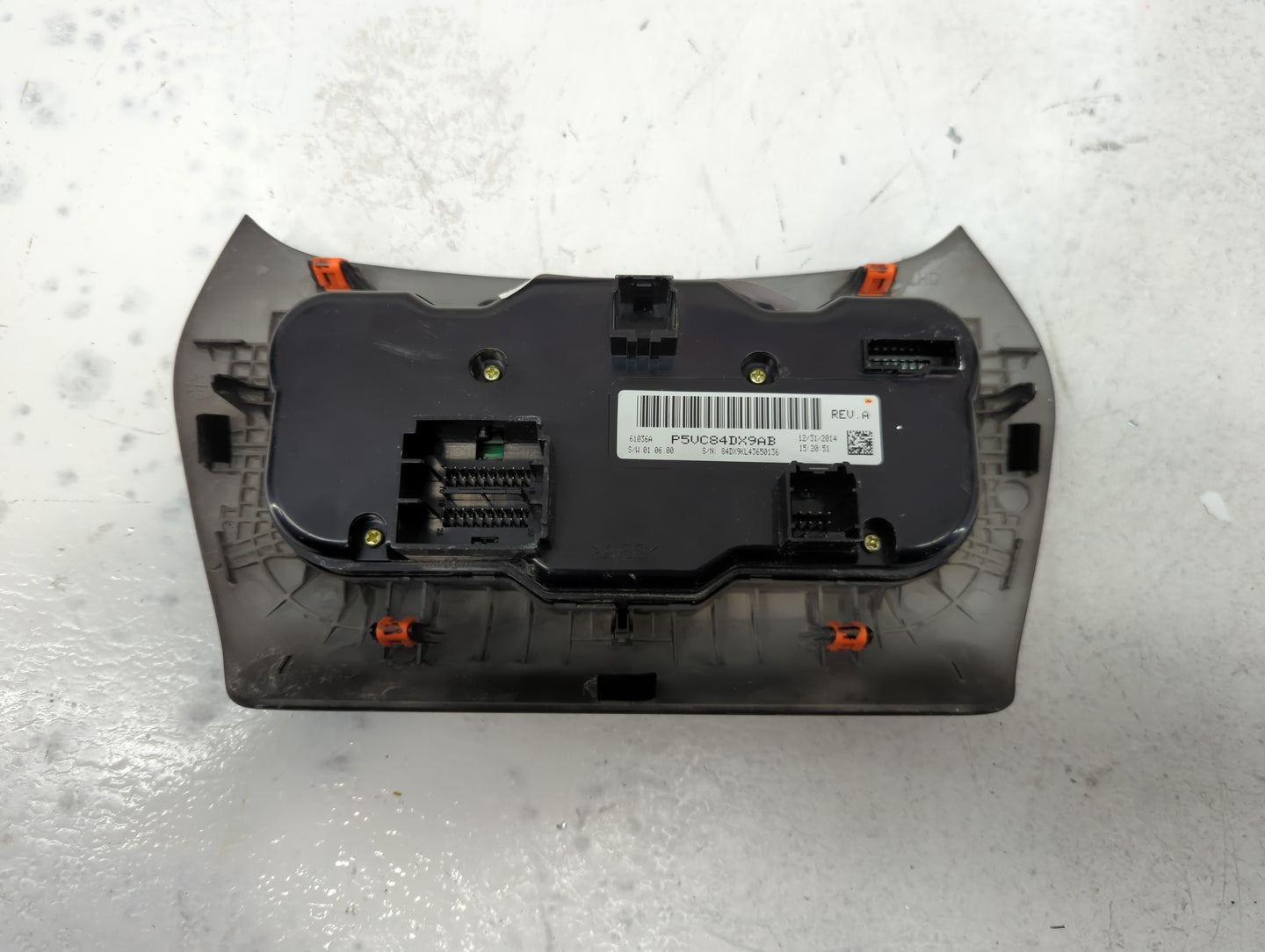 2015-2018 Jeep Cherokee Climate Control Module Temperature AC/Heater Replacement P/N:P5VC84DX9AB Fits Fits 2015 2016 2017 20