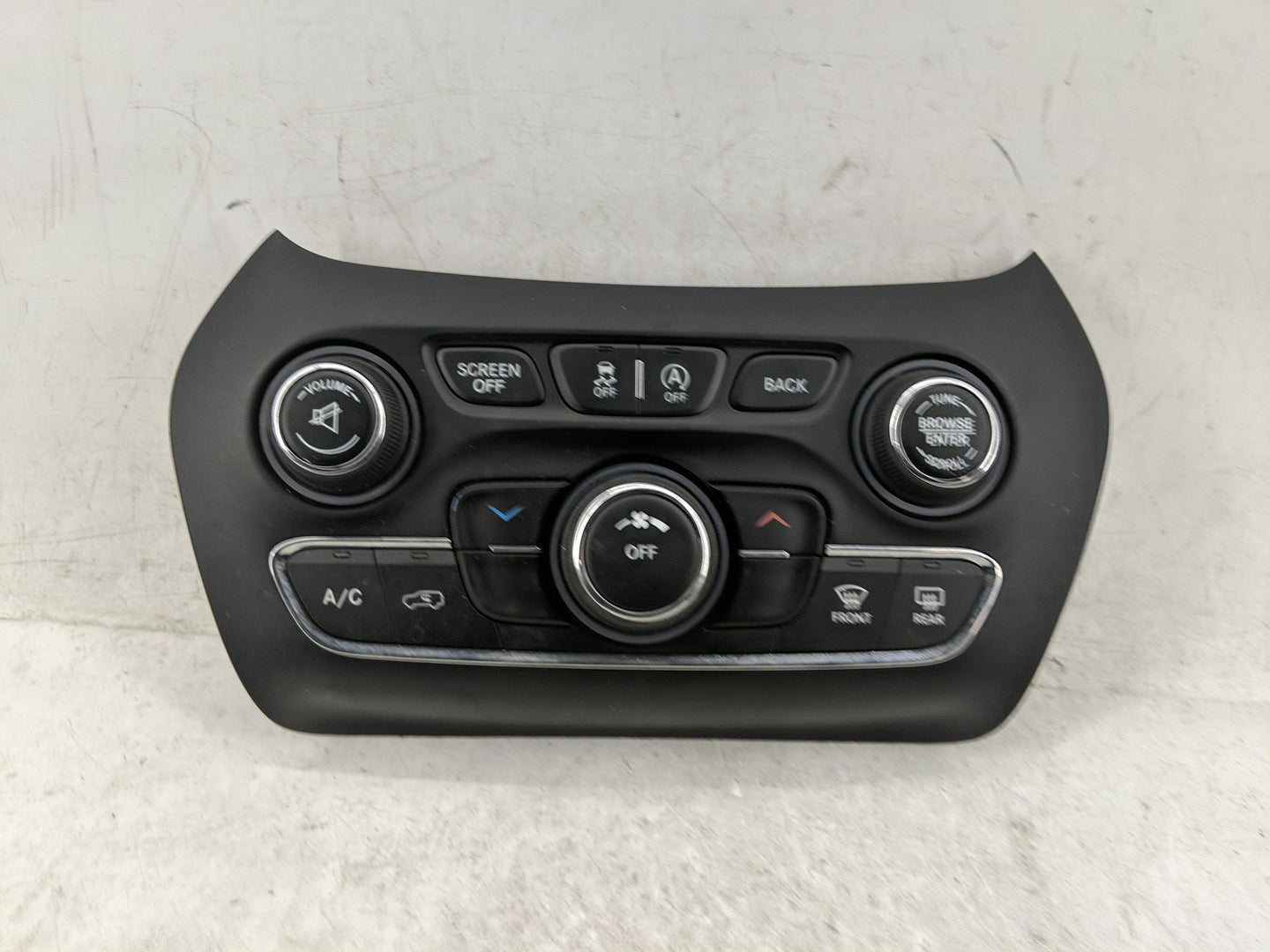 2015-2018 Jeep Cherokee Climate Control Module Temperature AC/Heater Replacement P/N:68249518AA Fits Fits 2015 2016 2017 201