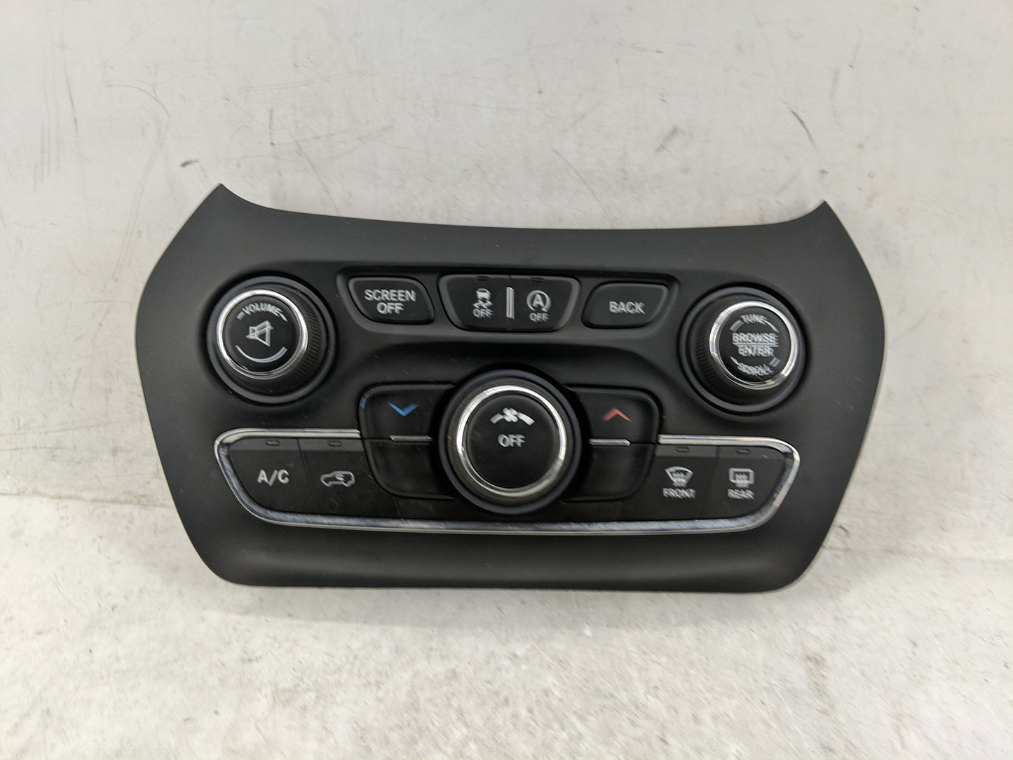 2015-2018 Jeep Cherokee Climate Control Module Temperature AC/Heater Replacement P/N:68249518AA Fits Fits 2015 2016 2017 201