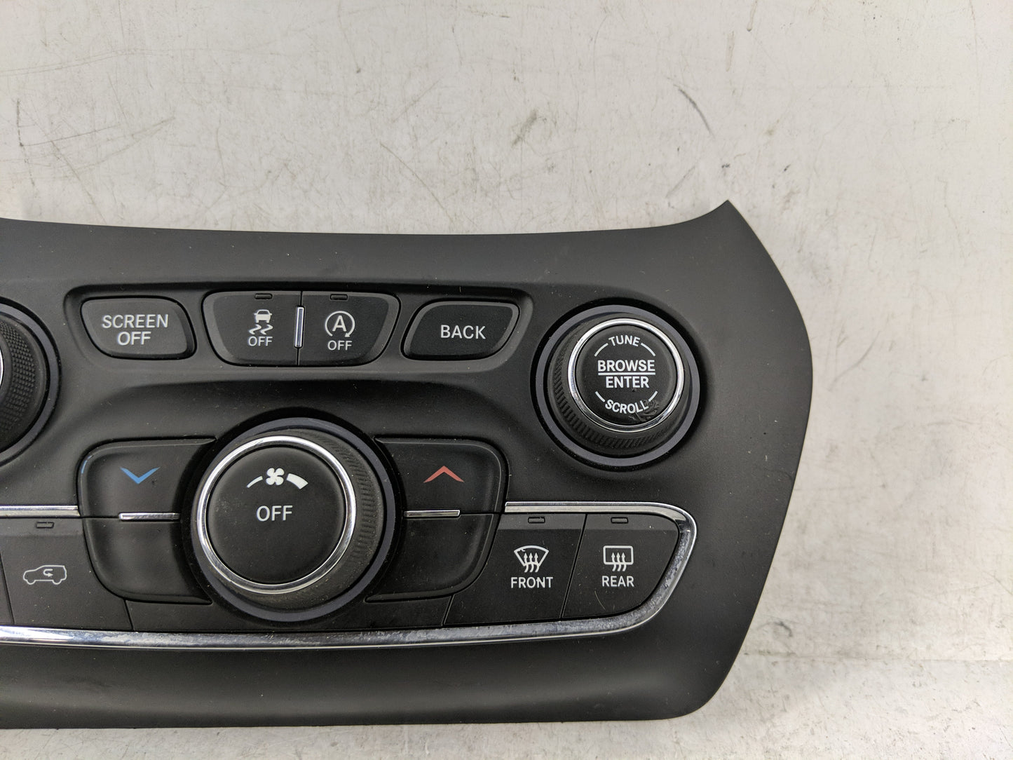 2015-2018 Jeep Cherokee Climate Control Module Temperature AC/Heater Replacement P/N:68249518AA Fits Fits 2015 2016 2017 201
