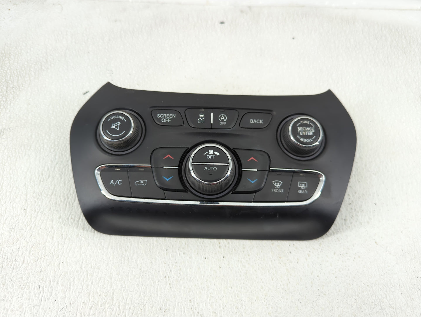 2015-2018 Jeep Cherokee Climate Control Module Temperature AC/Heater Replacement P/N:68249522AA 68293527AC Fits OEM Used Aut