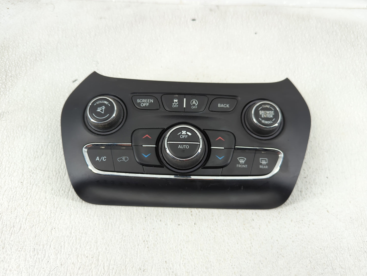 2015-2018 Jeep Cherokee Climate Control Module Temperature AC/Heater Replacement P/N:68249522AA 68293527AC Fits OEM Used Aut