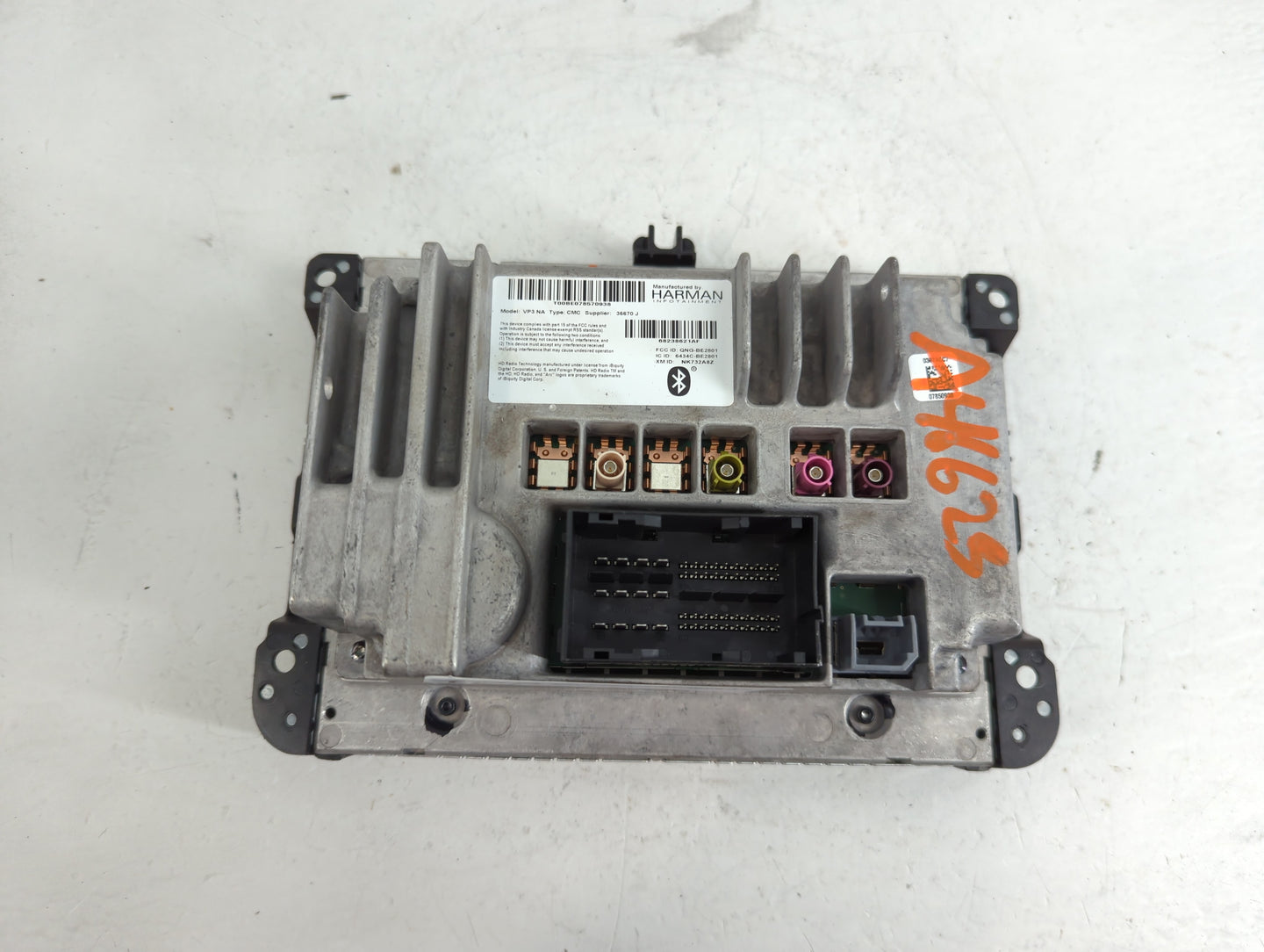 2015 Jeep Cherokee Radio AM FM Cd Player Receiver Replacement P/N:68238621AF Fits OEM Used Auto Parts - Oemusedautoparts1.co