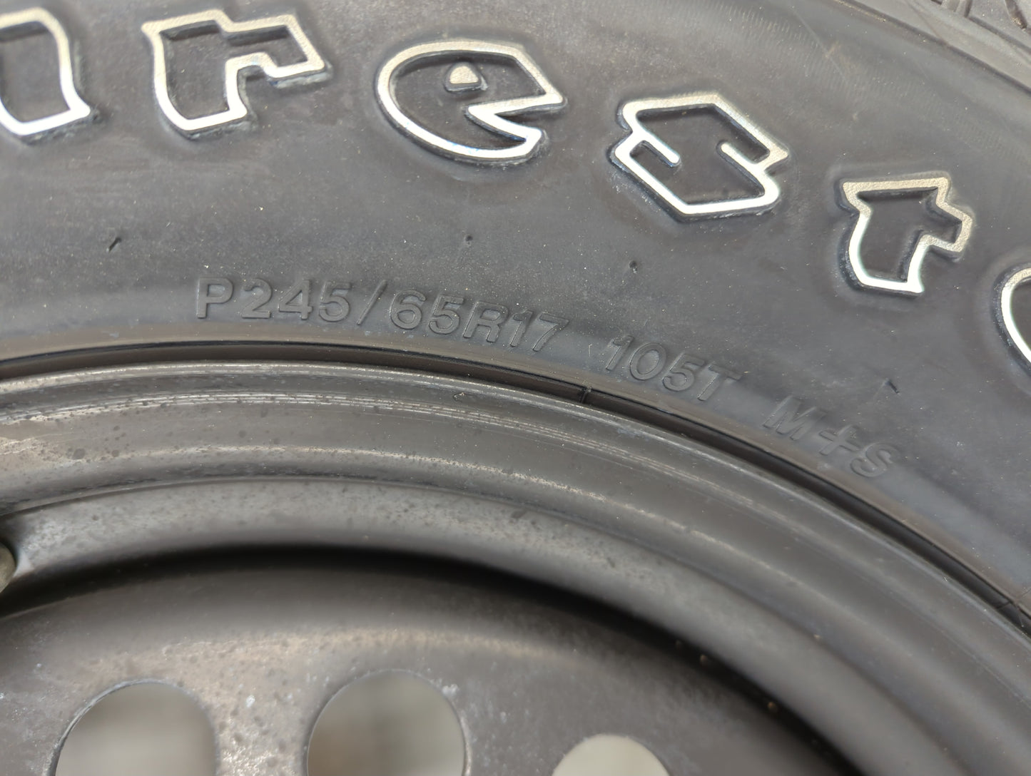 2014-2022 Jeep Cherokee Spare Donut Tire Wheel Rim Oem - Oemusedautoparts1.com